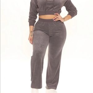 FASHION NOVA COZY DAY EVERYDAY PANT SET SIZE XS